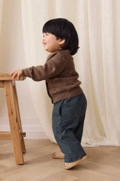 Easton Cardigan - Forest Acorns Toasted Marle