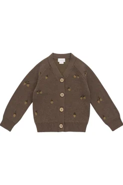 Easton Cardigan - Forest Acorns Toasted Marle
