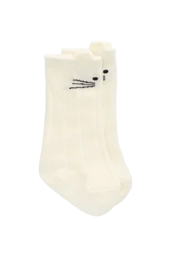 Elsie Knee High Sock - Parchment