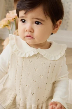 Erica Knitted Top - Vanilla