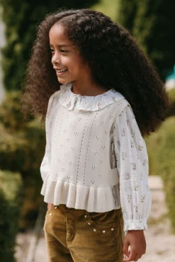 Erica Knitted Top - Vanilla