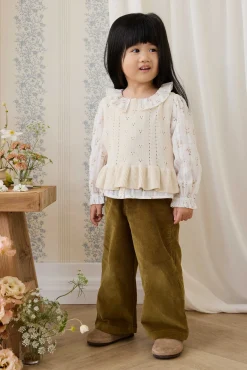 Erica Knitted Top - Vanilla