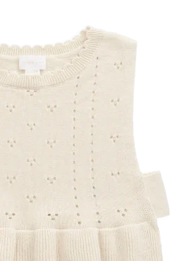 Erica Knitted Top - Vanilla