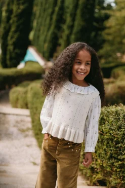 Erica Knitted Top - Vanilla