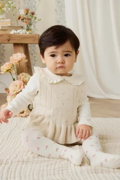 Erica Knitted Top - Vanilla