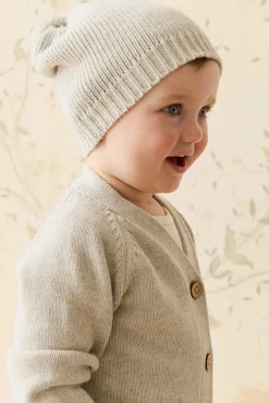Ethan Hat - Light Grey Marle