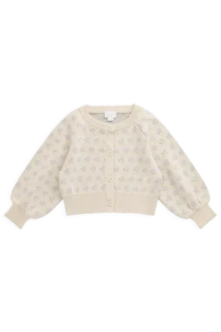 Evie Knitted Cardigan - Vanilla Evie