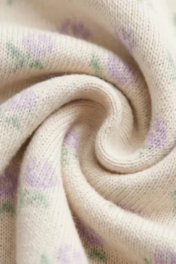 Evie Knitted Cardigan - Vanilla Evie