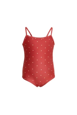 Evie Swimsuit - Mon Amour Red
