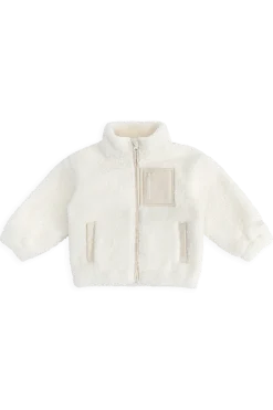 Ezra Sherpa Jacket-Natural