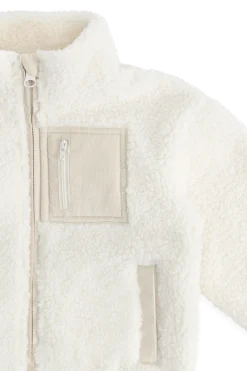 Ezra Sherpa Jacket-Natural