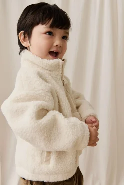 Ezra Sherpa Jacket-Natural