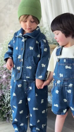 Fenix Short Overall - Finnegan Denim