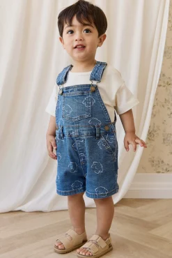Fenix Short Overalls-Haru Denim