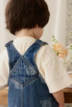 Fenix Short Overall - Teddy Face Denim