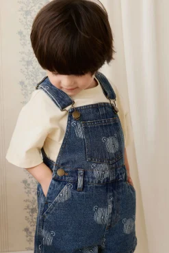Fenix Short Overall - Teddy Face Denim