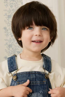 Fenix Short Overall - Teddy Face Denim