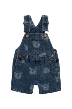 Fenix Short Overall - Teddy Face Denim