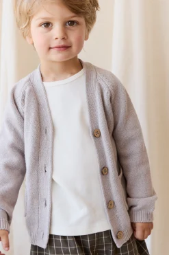 Franco Cardigan - Moleskin Marle