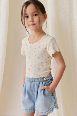 Jardine Short - Antique Denim