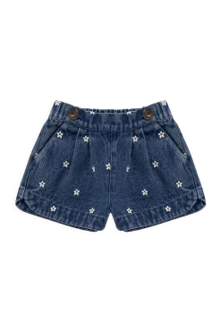Jardine Short-Josie Floral Denim