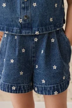 Jardine Short-Josie Floral Denim