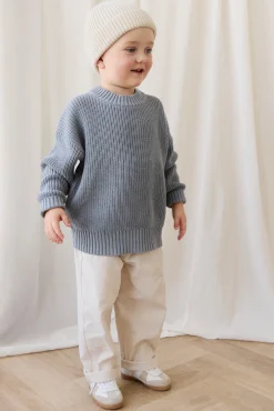 Johan Knit Jumper-Dawn