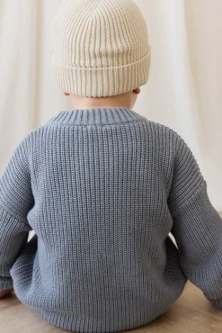 Johan Knit Jumper-Dawn