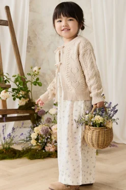 Josephine Cardigan - Light Oatmeal Marle