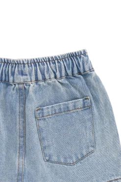 Kane Denim Short - Light Wash
