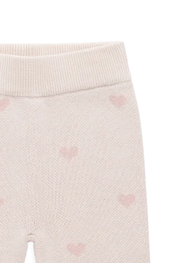 Kate Legging-Kate Heart Jacquard Cotton Candy