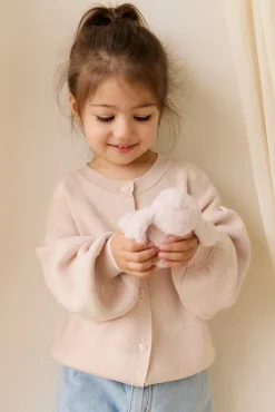 Kayla Cardigan - Kylie Heart Jacquard Morganite