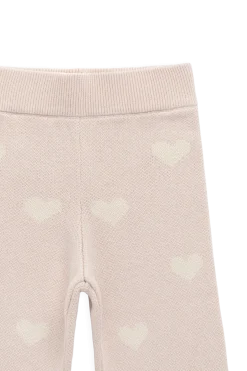 Kayla Pant - Kylie Heart Jacquard Morganite