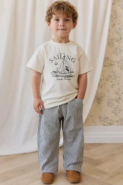 Kingsley Pant-Sailor Stripe Eclipse / Cloud