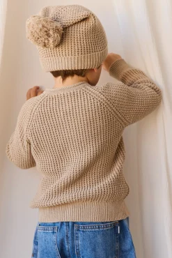 Lane Beanie - Sand Dune Marle