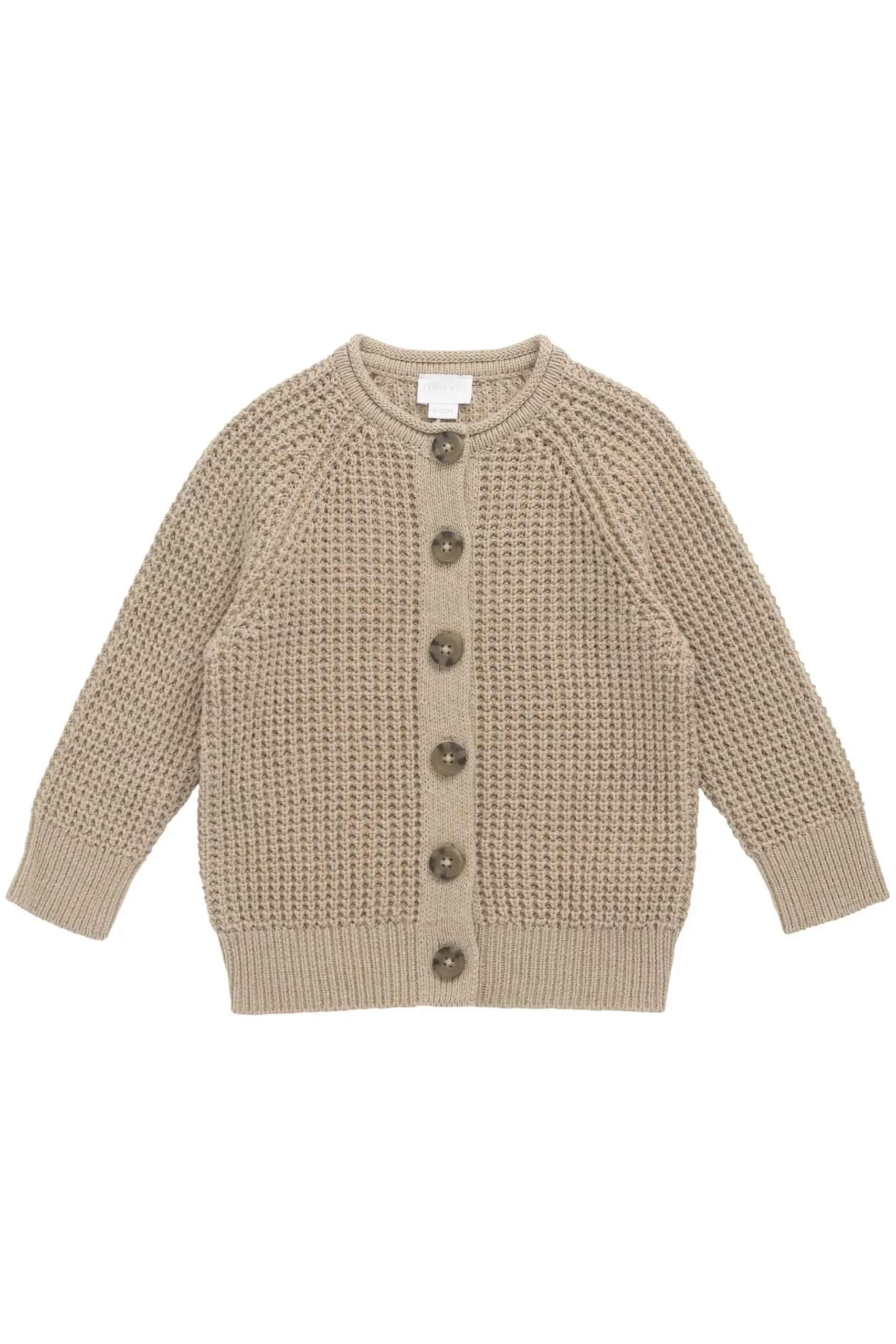 Lane Knit Cardigan - Sand Dune Marle