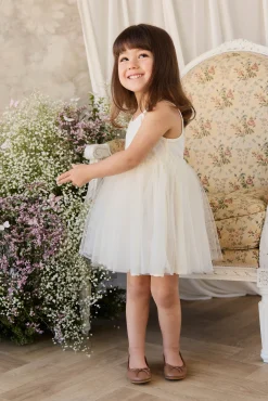 Leonie Dress - Parchment