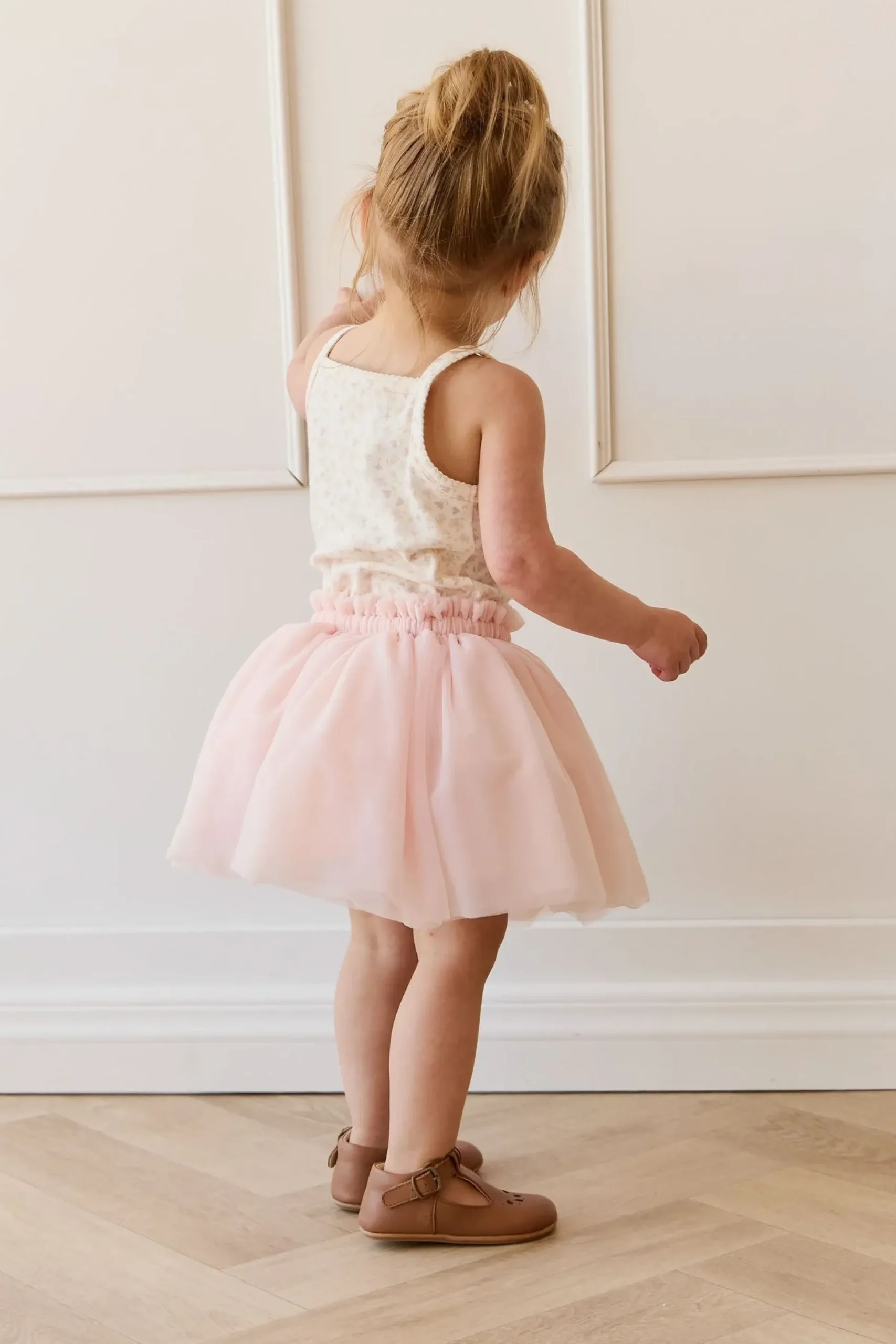 Lilah Skirt - Soft Misty Rose