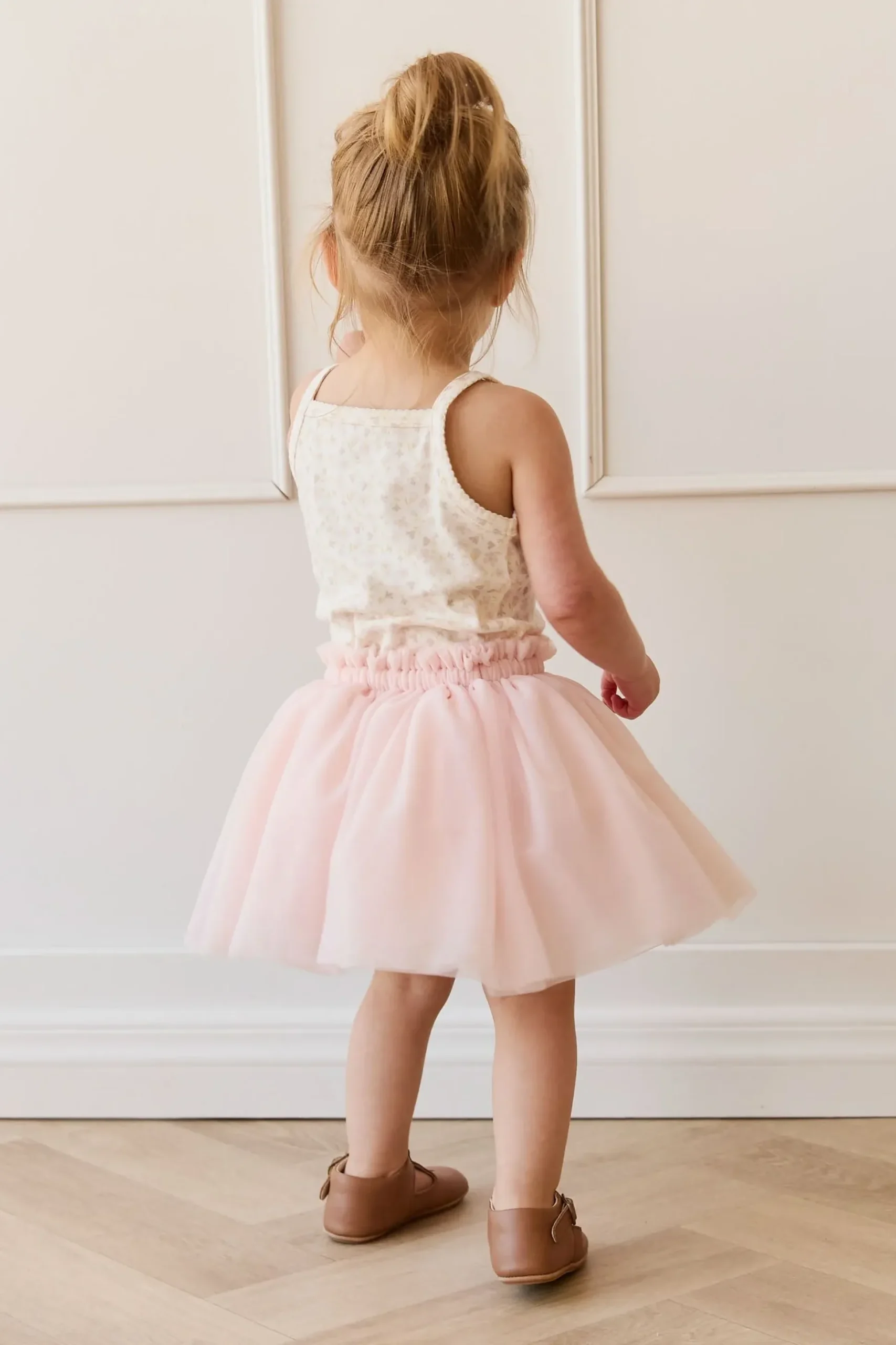 Lilah Skirt - Soft Misty Rose