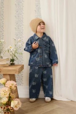 Linus Denim Pant - Teddy Face Denim