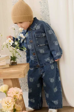 Linus Denim Pant - Teddy Face Denim