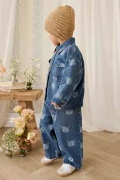 Linus Denim Pant - Teddy Face Denim