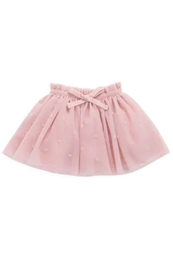 Lottie Skirt - Petite Heart Carnation