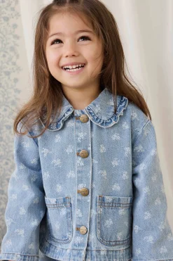 Malani Jacket - Tully Floral Denim