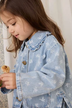 Malani Jacket - Tully Floral Denim
