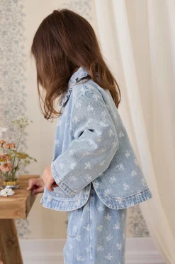 Malani Jacket - Tully Floral Denim