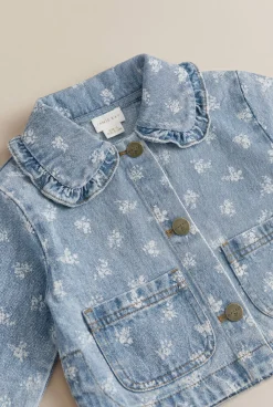 Malani Jacket - Tully Floral Denim
