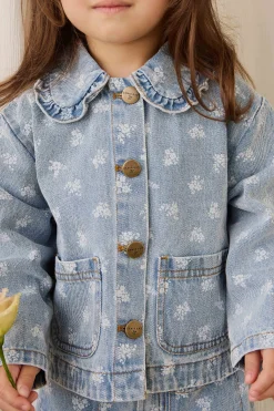 Malani Jacket - Tully Floral Denim