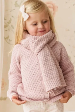 Maple Scarf - Pastel Pink Marle