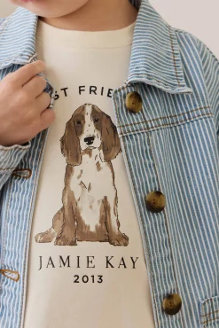 Marshall Long Sleeve Top - Parchment Best Friends